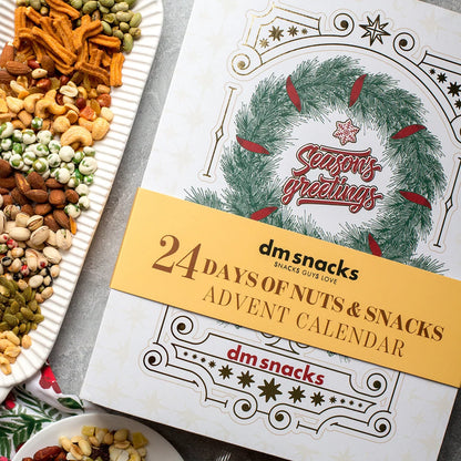 Snack Advent Calendar Gourmet Nuts & Snacks 24 Days