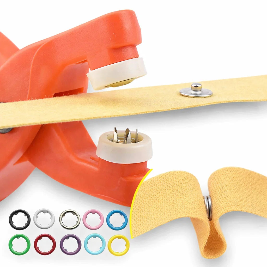 Snap Button Pliers Spring-Assist Includes Snap Buttons