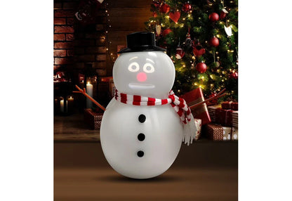 Snowman Decoration Animated LED Projector Built-In Speaker