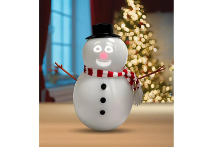 Snowman Decoration Animated LED Projector Built-In Speaker