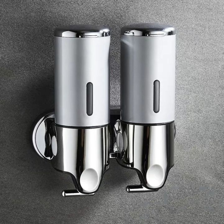 Soap Dispenser Wall-Mounted 500ml Stainless Steel