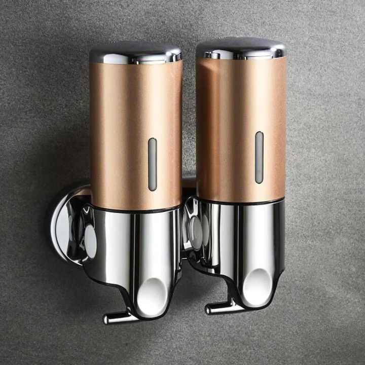 Soap Dispenser Wall-Mounted 500ml Stainless Steel