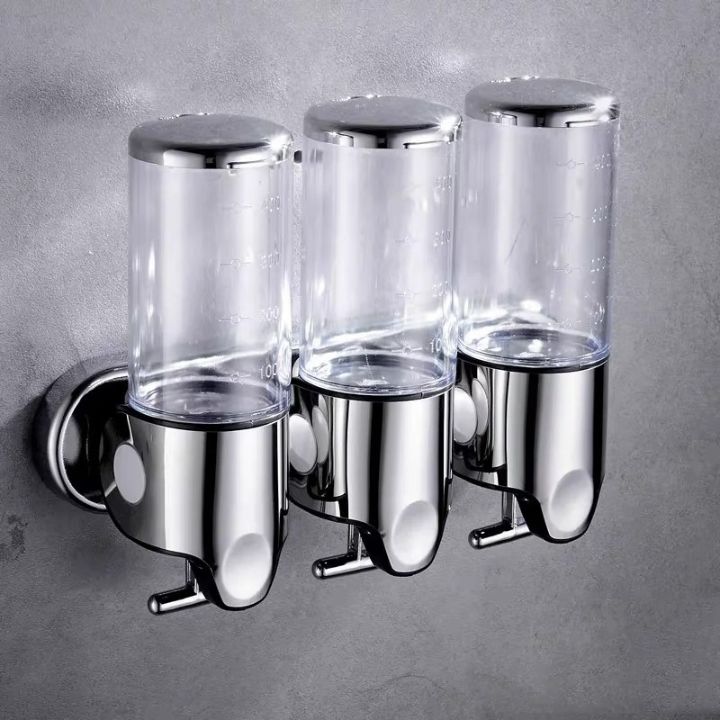 Soap Dispenser Wall-Mounted 500ml Stainless Steel