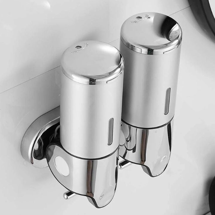 Soap Dispenser Wall-Mounted 500ml Stainless Steel