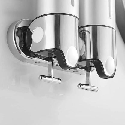Soap Dispenser Wall-Mounted 500ml Stainless Steel