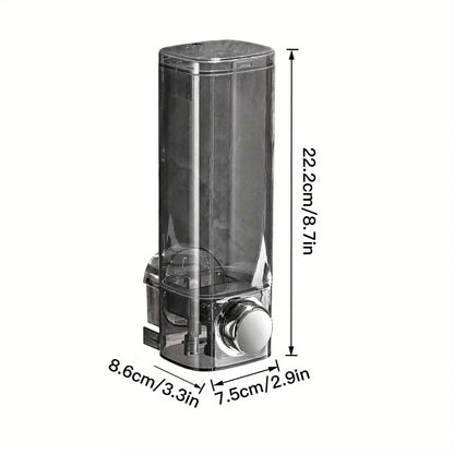 Soap Dispenser Wall-Mounted No-Drill 10.1 Fl Oz Capacity