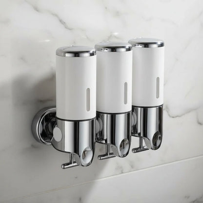 Soap Dispenser Wall-Mounted Stainless Steel 16.9 Oz Capacity