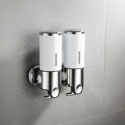 Soap Dispenser Wall-Mounted Stainless Steel 16.9 Oz Capacity