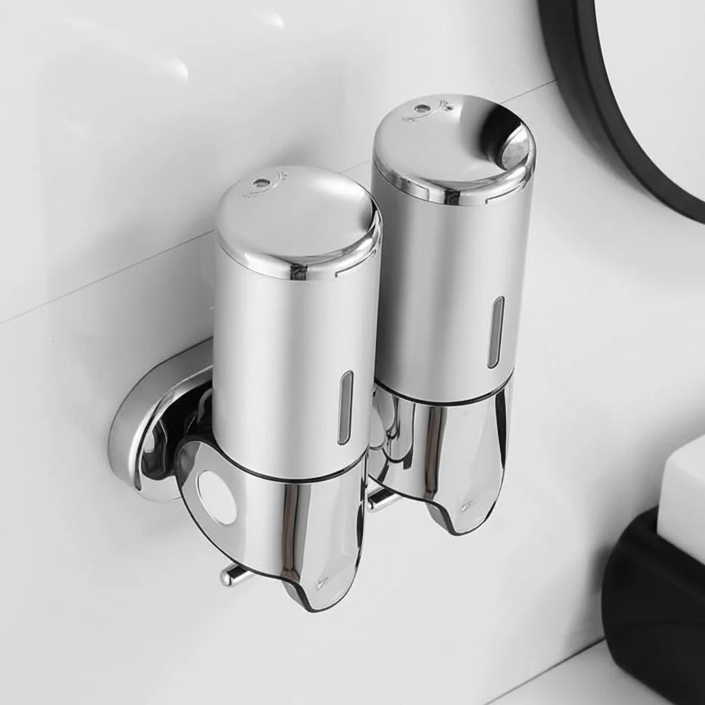 Soap Dispenser Wall-Mounted Stainless Steel 500 mLrench