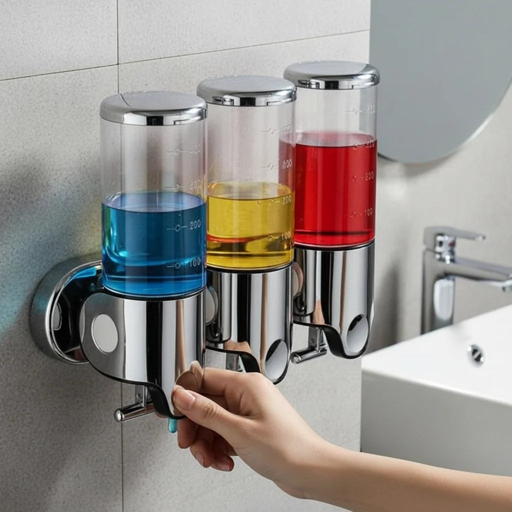 Soap Dispenser Wall-Mounted Stainless Steel 500 mLrench