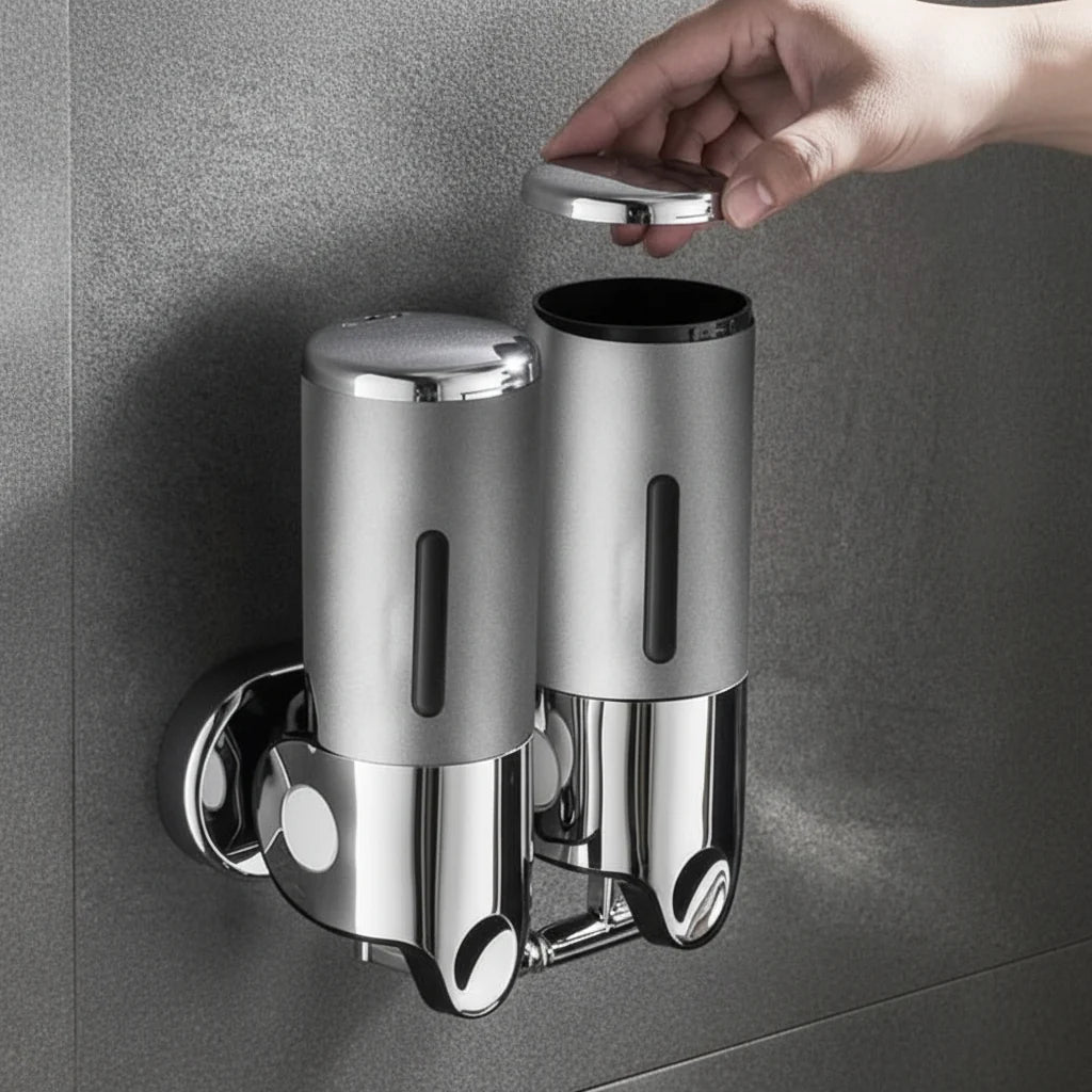 Soap Dispenser Wall-Mounted Stainless Steel 500 mLrench