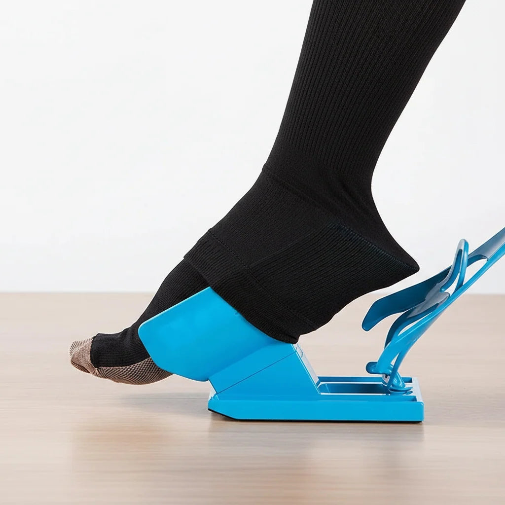Sock Dressing Aid No-Bend Fits Compression & Everyday Socks