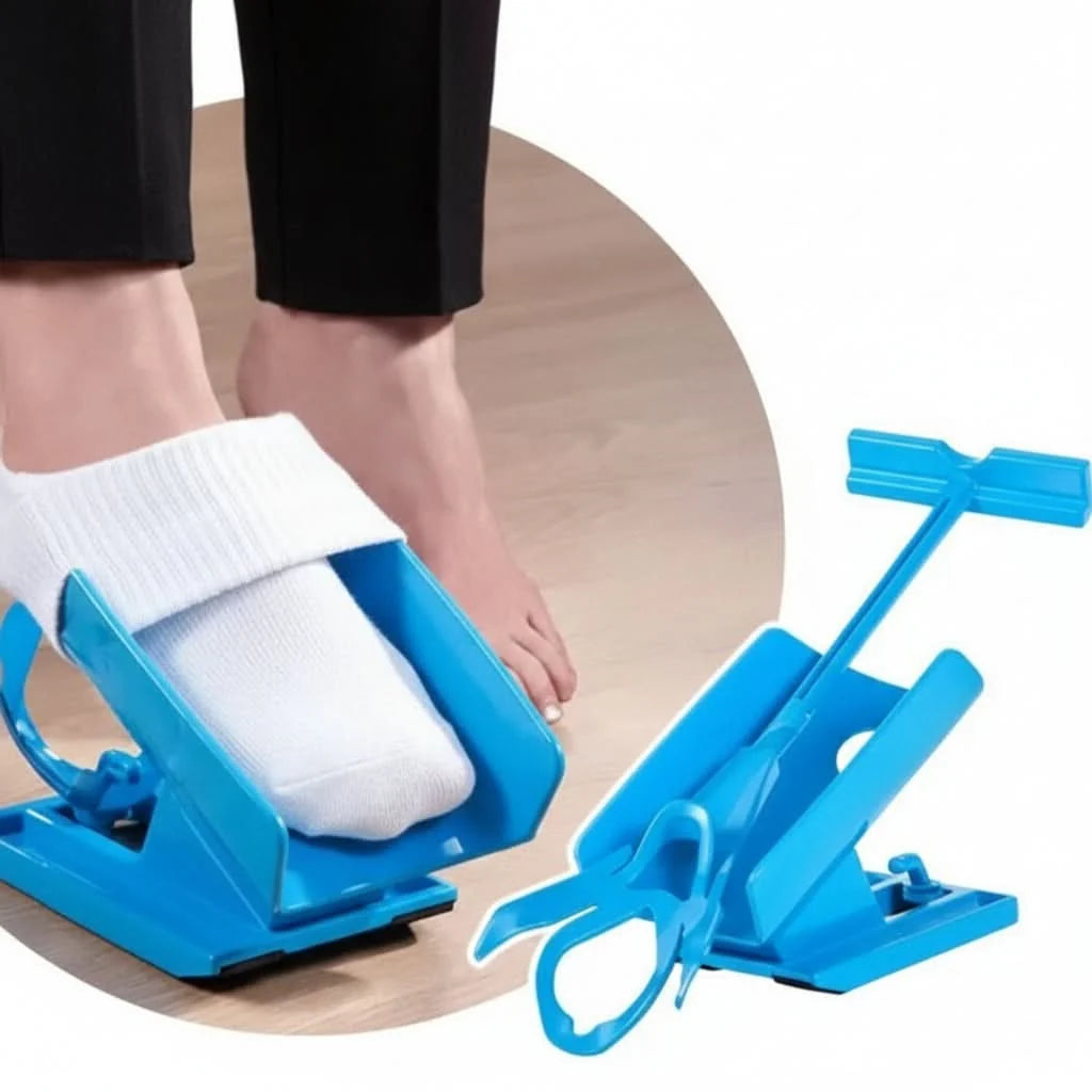 Sock Dressing Aid No-Bend Fits Compression & Everyday Socks