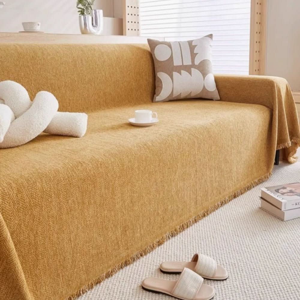 Sofa Cover Chenille Leakproof Machine-Washable Non-Slip Fit