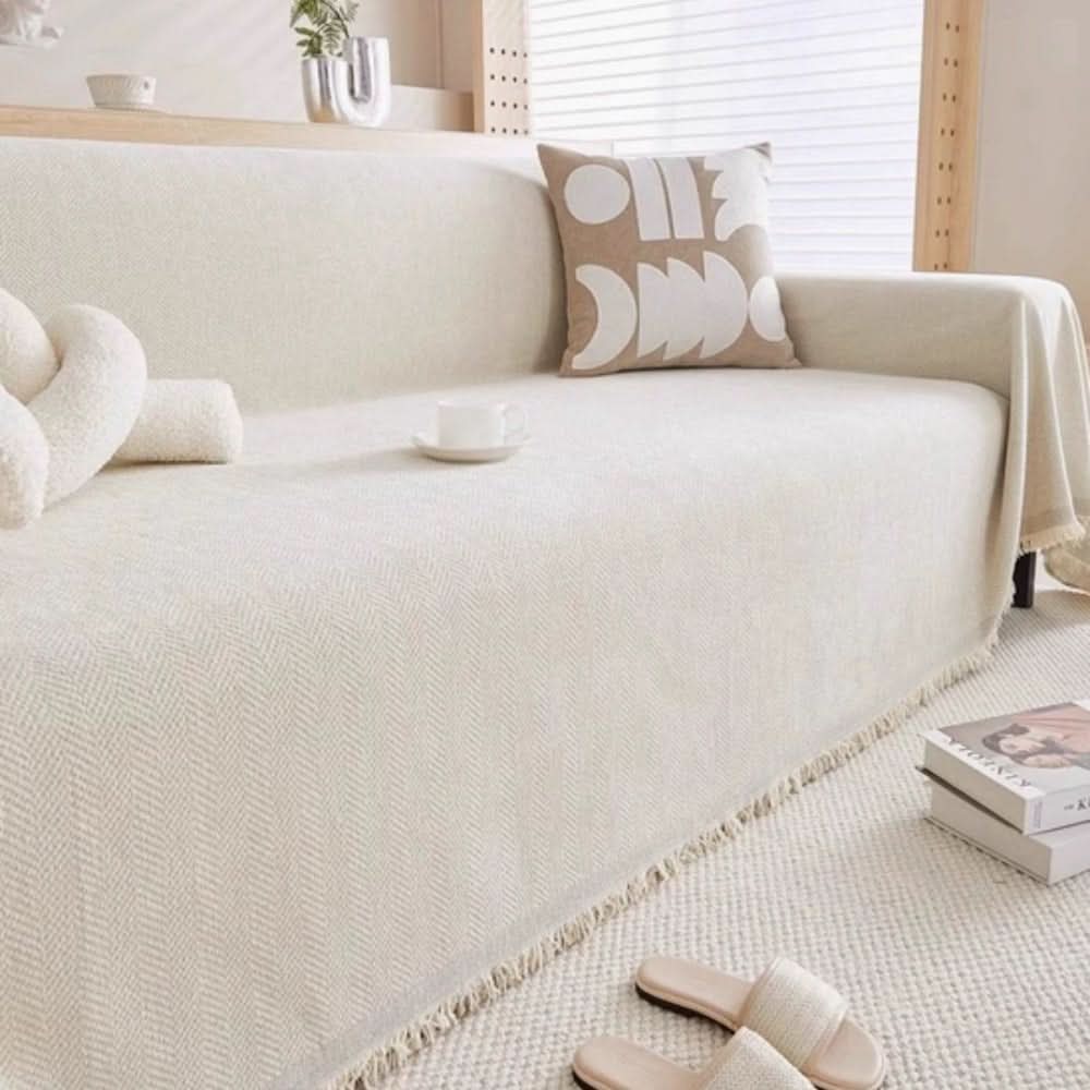 Sofa Cover Chenille Leakproof Machine-Washable Non-Slip Fit