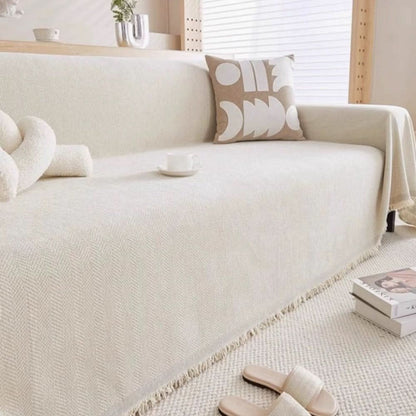 Sofa Cover Chenille Leakproof Machine-Washable Non-Slip Fit