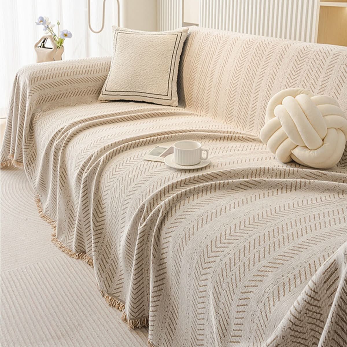 Sofa Cover Chenille Scratch-Resistant Washable