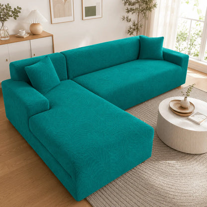Sofa Cover L-Shaped Polyester Machine-Washable