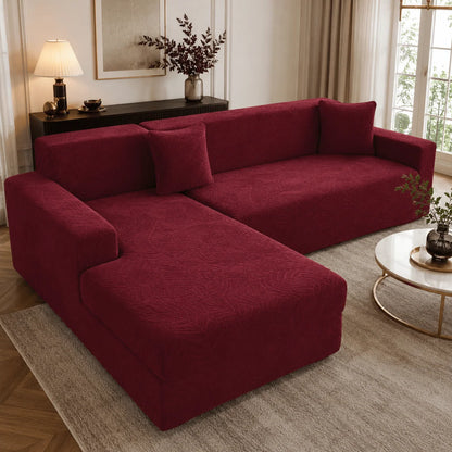 Sofa Cover L-Shaped Polyester Machine-Washable