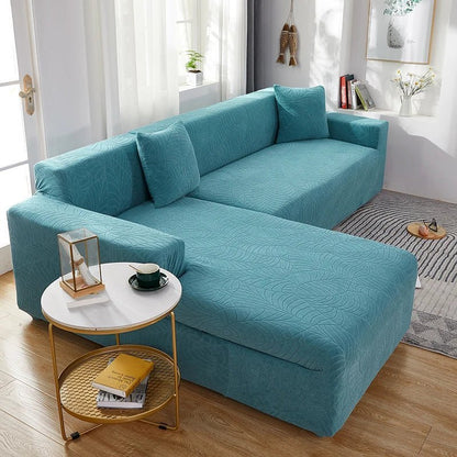 Sofa Cover L-Shaped Polyester Machine-Washable