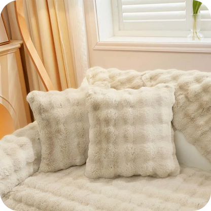 Sofa Cover Plush Non-Slip Scratch-Resistant Pet Protection