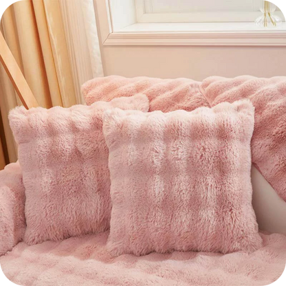Sofa Cover Plush Non-Slip Scratch-Resistant Pet Protection