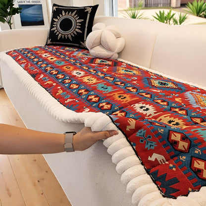Sofa Cover Quilted Microfiber Blend Non-Slip Machine Washable