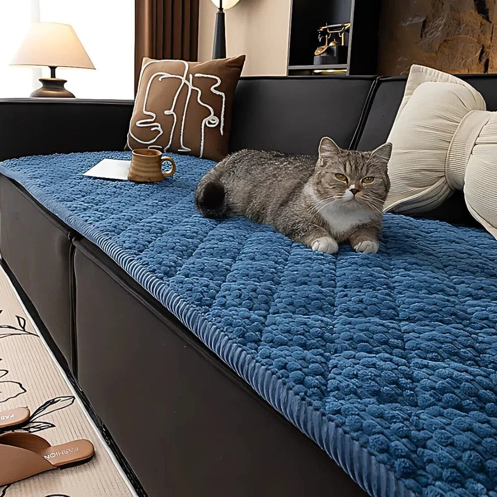 Sofa Cover Quilted Non-Slip Machine-Washable Pet-Friendly