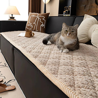 Sofa Cover Quilted Non-Slip Machine-Washable Pet-Friendly