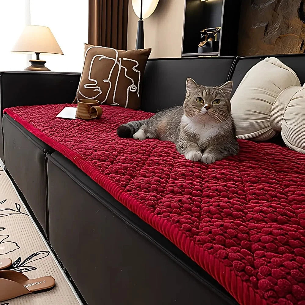 Sofa Cover Quilted Non-Slip Machine-Washable Pet-Friendly