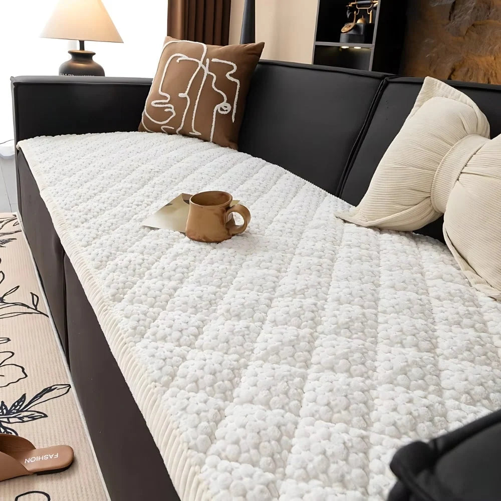 Sofa Cover Quilted Non-Slip Machine-Washable Pet-Friendly