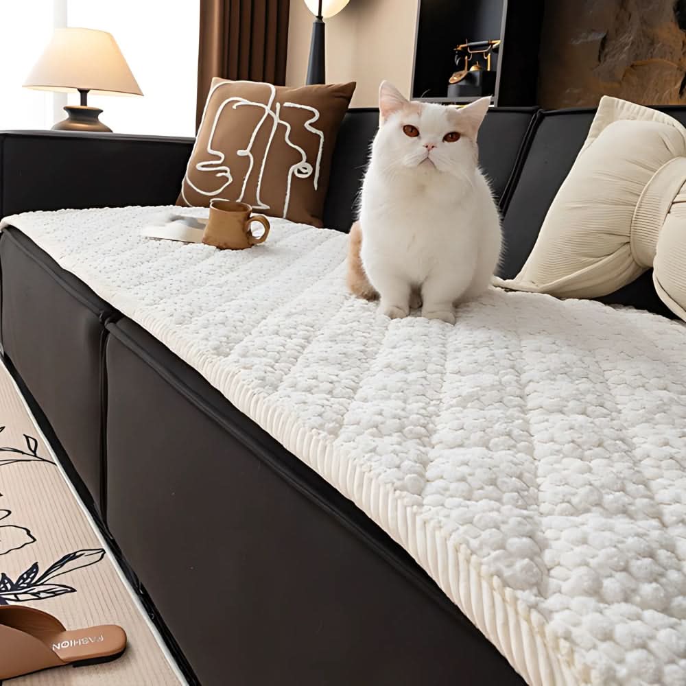 Sofa Cover Quilted Non-Slip Machine Washable Pet Protection
