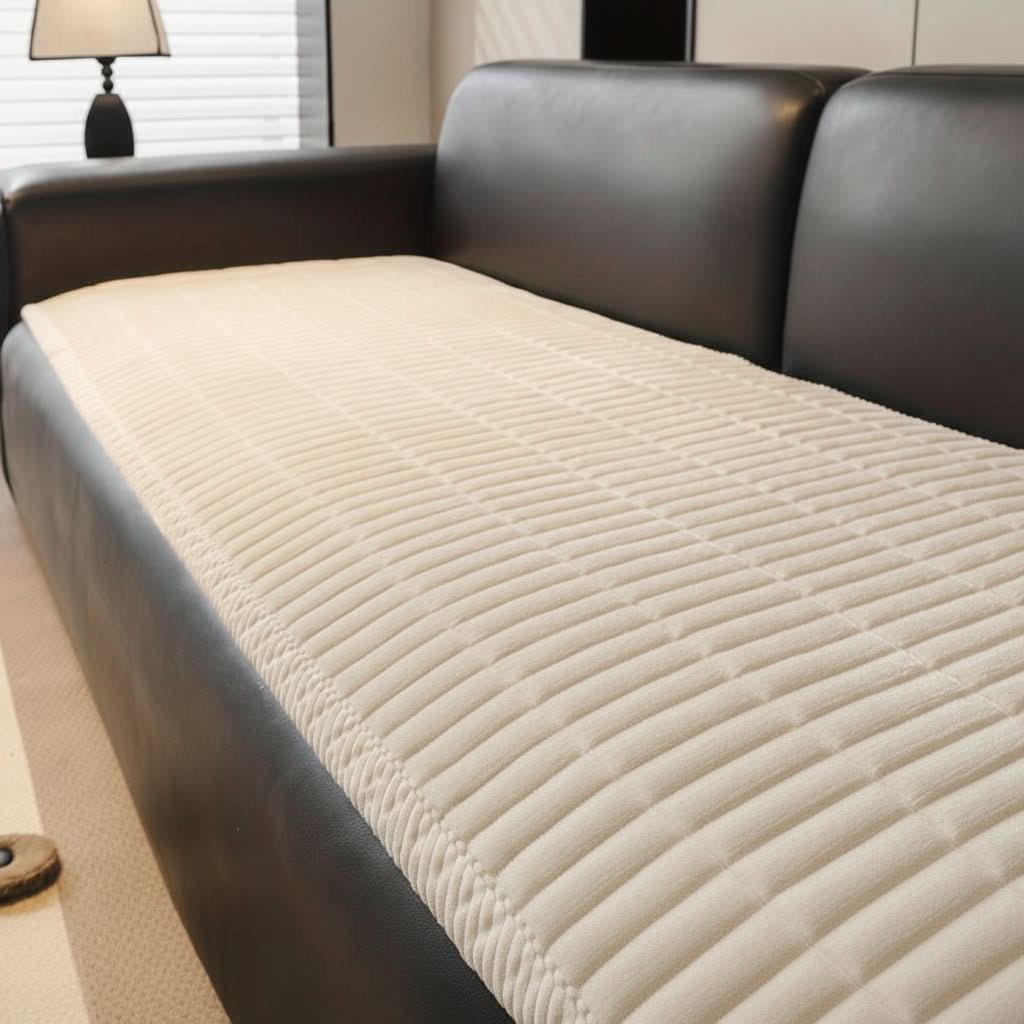 Sofa Cover Quilted Padded Microfiber Machine Washable