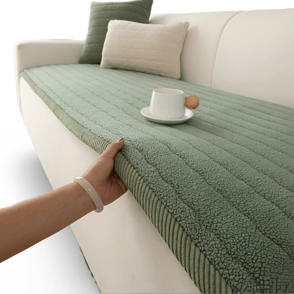 Sofa Cover Soft Non-Slip Machine-Washable Polyester Pet Protection