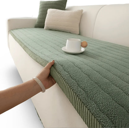 Sofa Cover Soft Non-Slip Machine-Washable Polyester Pet Protection