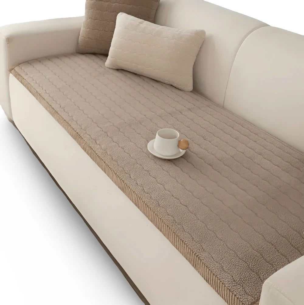 Sofa Cover Soft Non-Slip Machine-Washable Polyester Pet Protection