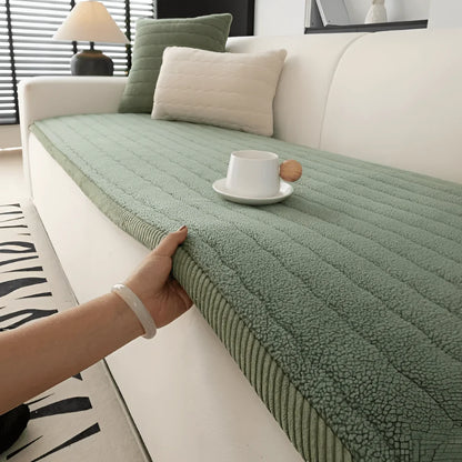 Sofa Cover Soft Non-Slip Machine-Washable Polyester Pet Protection
