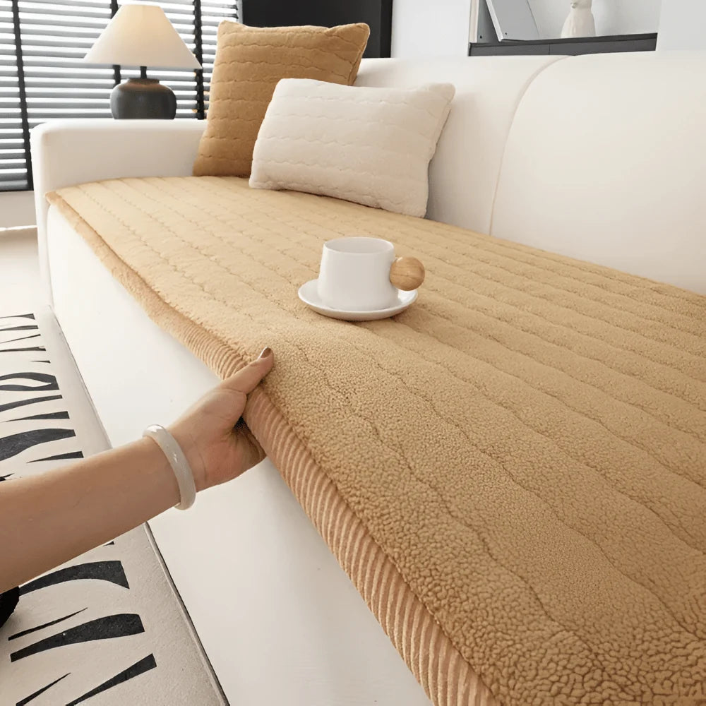 Sofa Cover Soft Non-Slip Machine-Washable Polyester Pet Protection