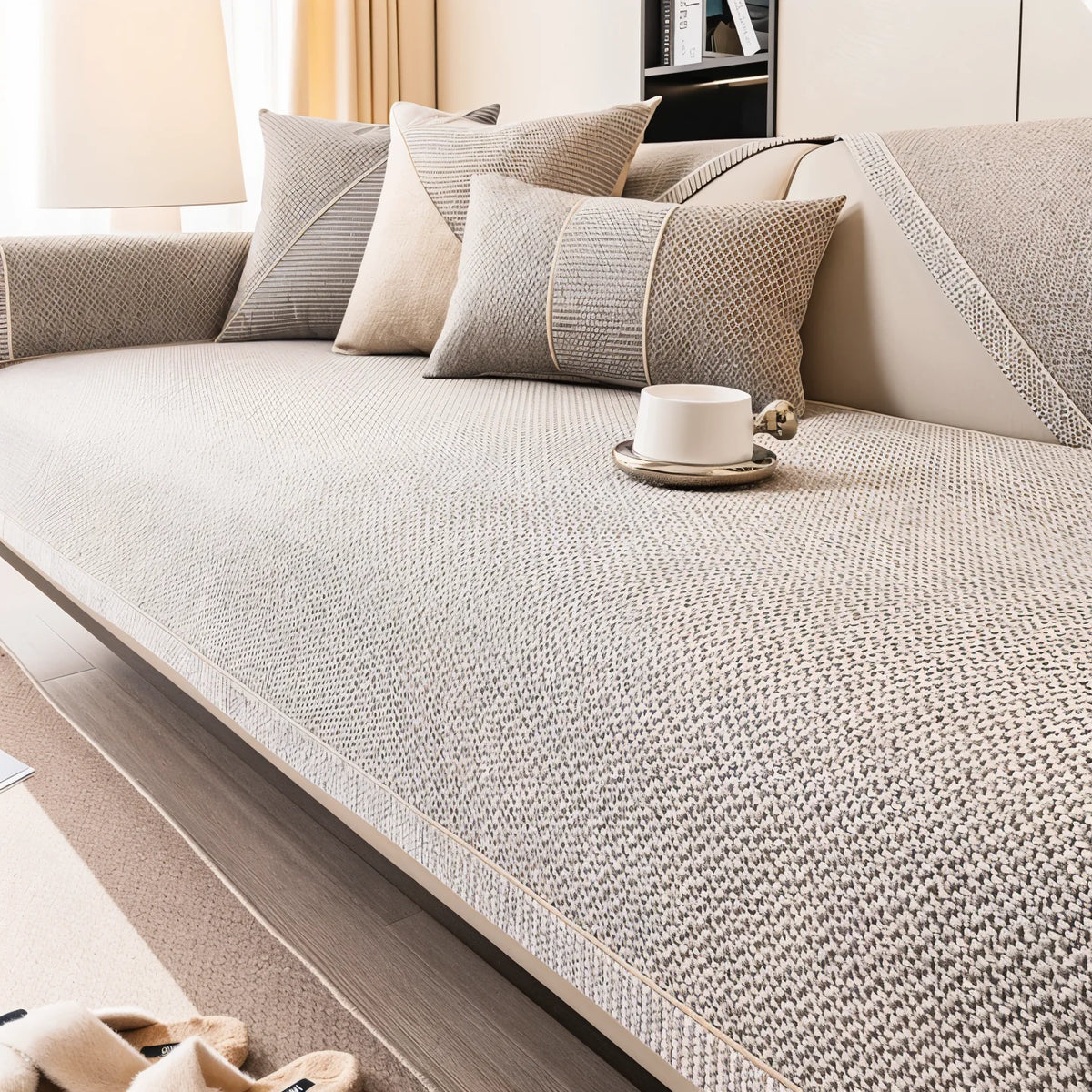 Sofa Cover Stretch Fit Non-Slip Machine-Washable