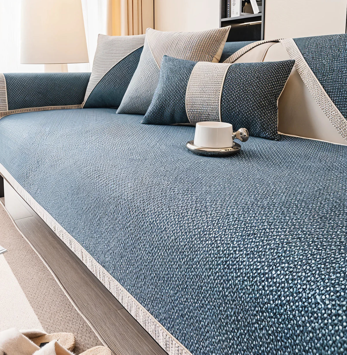 Sofa Cover Stretch Fit Non-Slip Machine-Washable