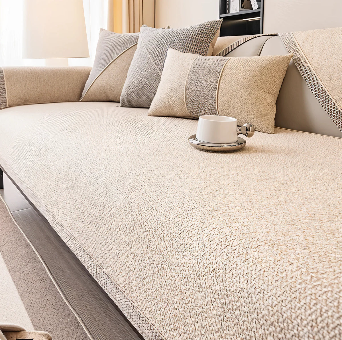 Sofa Cover Stretch Fit Non-Slip Machine-Washable