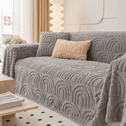 Sofa Cover Thick Quilted Non-Slip Machine-Washable