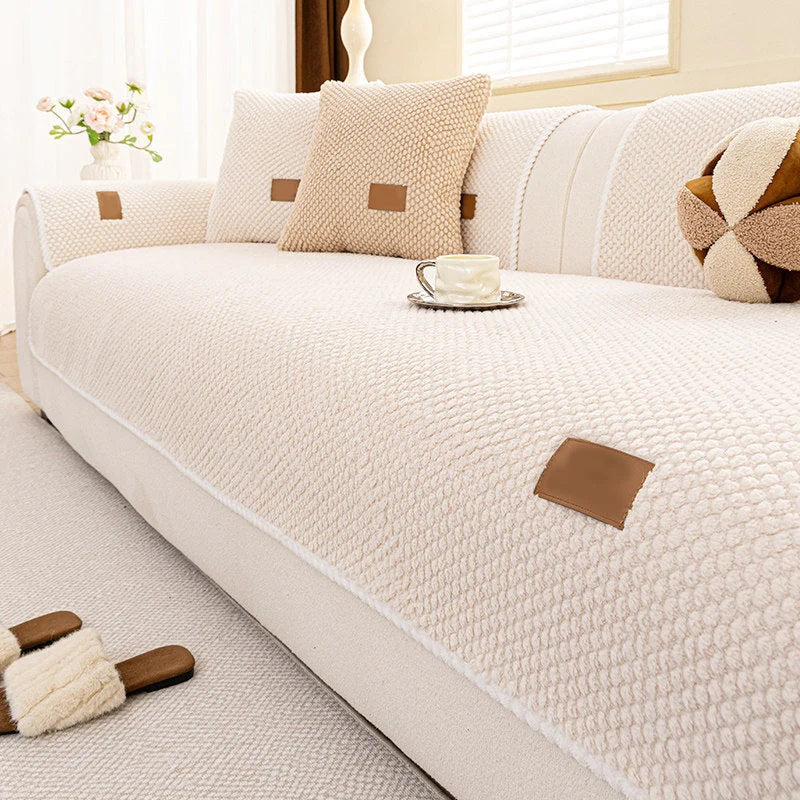 Sofa Cover Thick Textured Non-Slip Machine Washable