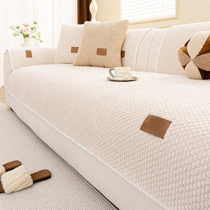 Sofa Cover Thick Textured Non-Slip Machine Washable
