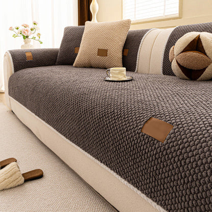 Sofa Cover Thick Textured Non-Slip Machine Washable