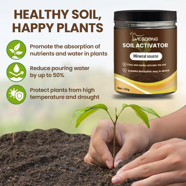 Soil Activator Powder Potassium Mineral Complex 120 g