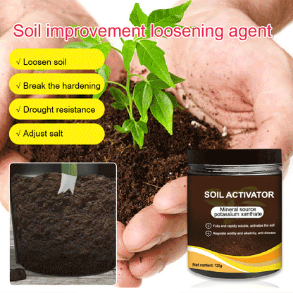 Soil Activator Powder Potassium Mineral Complex 120 g