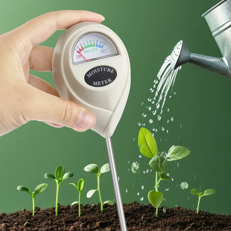 Soil Moisture Meter Instant Analog Battery-Free Rust-Resistant Probe
