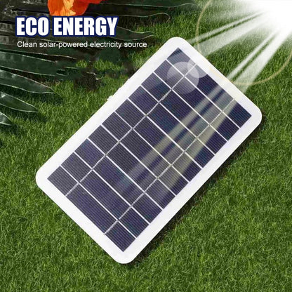 Solar Charger Flexible Portable 2W 5V USB