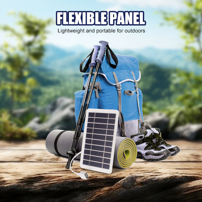 Solar Charger Flexible Portable 2W 5V USB